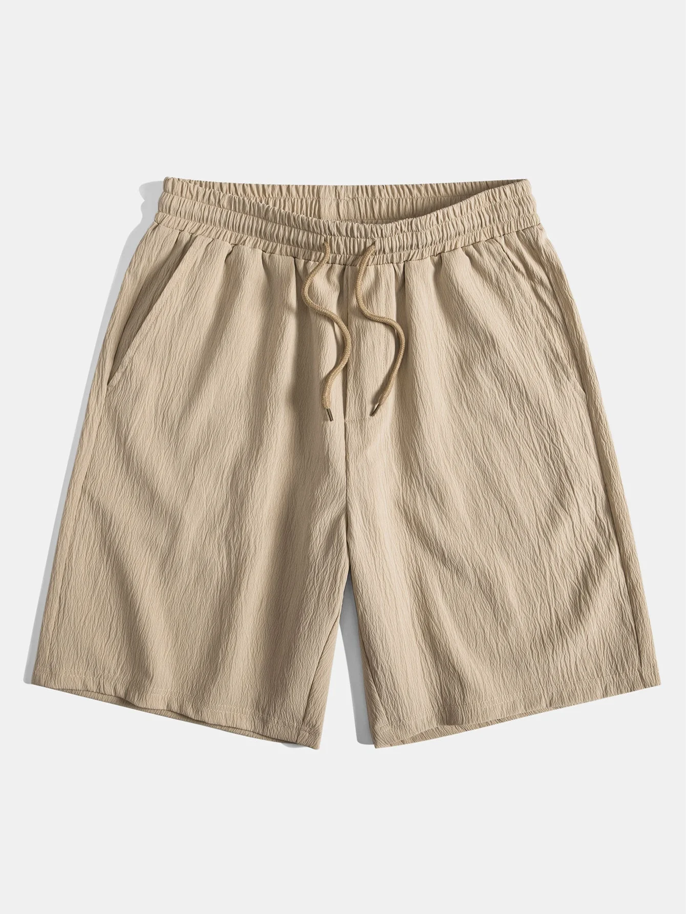 Gordon® | Texture Jacquard Cuban Shirt & Crinkled Textured Drawstring Shorts - Image 11
