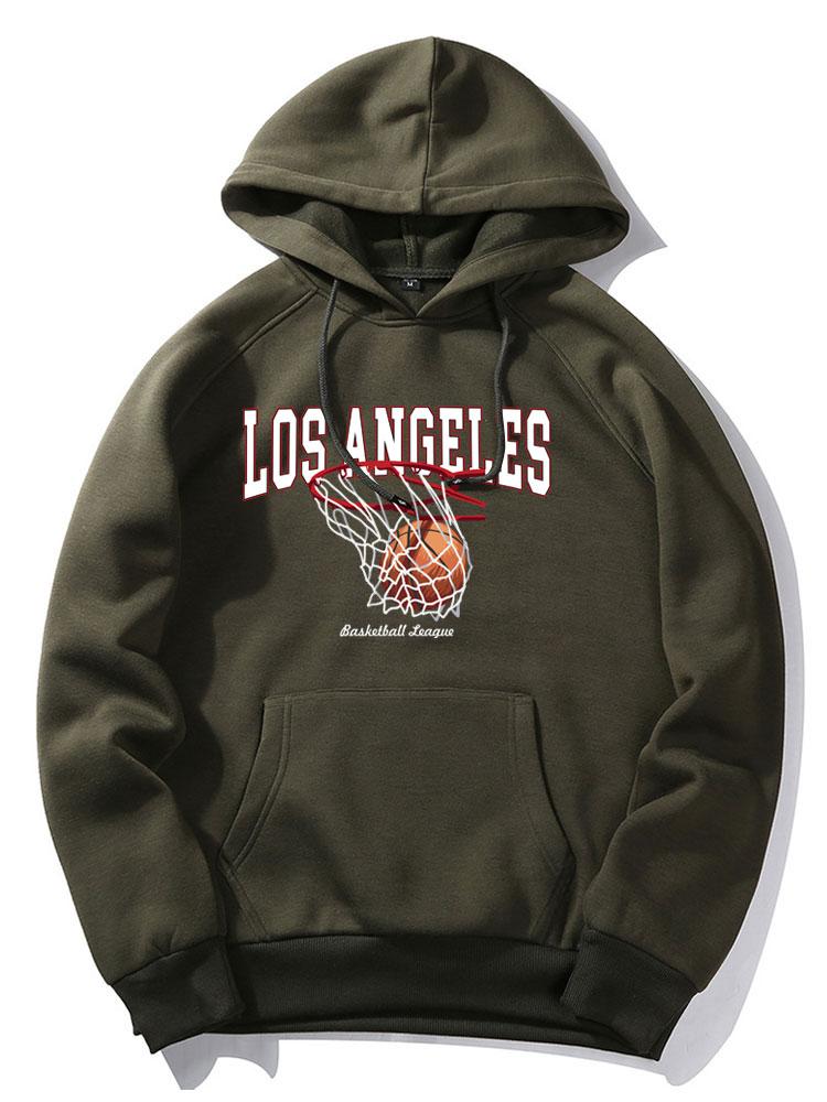 Gordon | Los Angeles Basketball Print Hoodie - Image 3