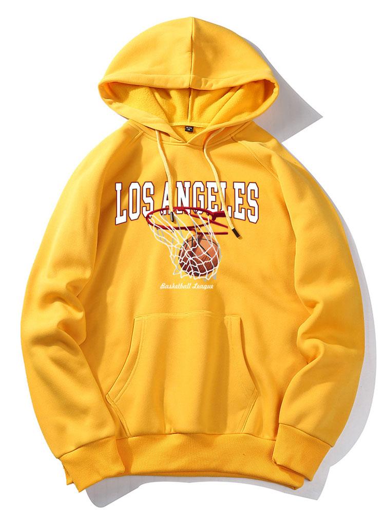 Gordon | Los Angeles Basketball Print Hoodie - Image 4