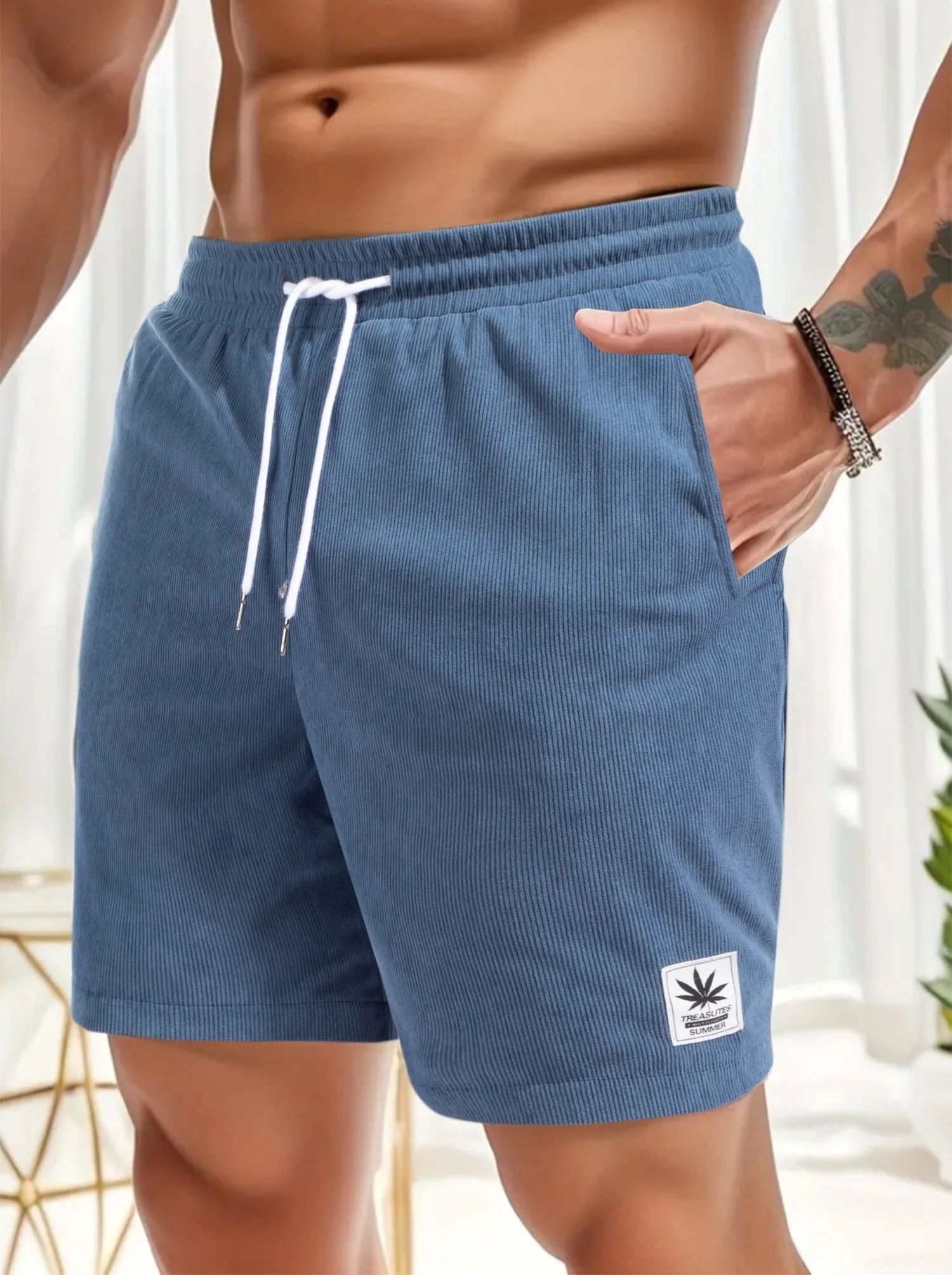 Gorgonio® | Corduroy Drawstring Shorts - Image 9