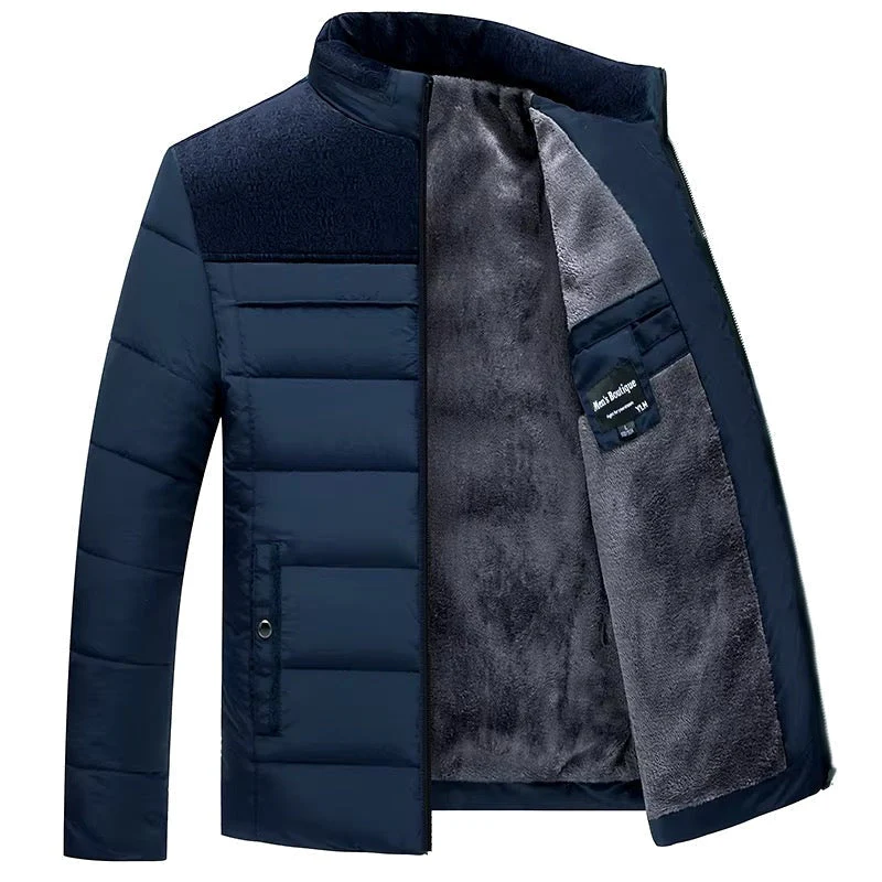 Gorka | Men's insulated puffer jacket with high collar - Image 2