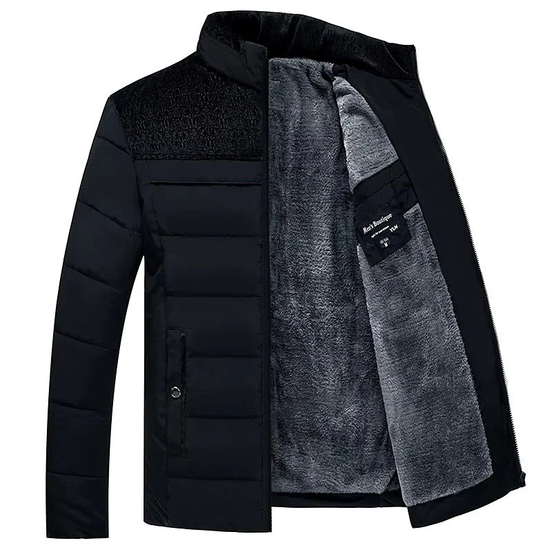 Gorka | Men's insulated puffer jacket with high collar - Image 4