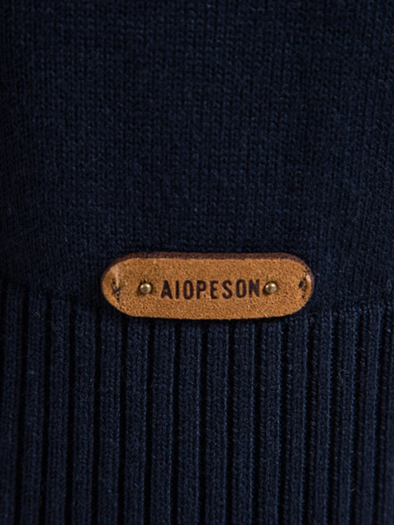 Gracián® | Contrast Stripe Quarter Zip Sweater - Image 8