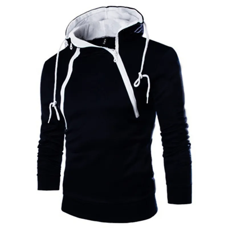 Graham® | Modern hoodie with a high collar - Image 2