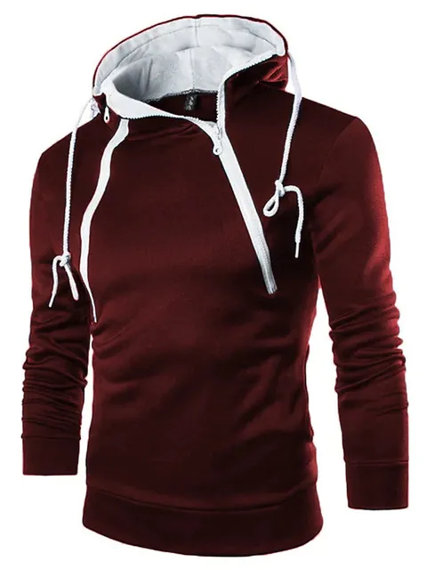 Graham® | Modern hoodie with a high collar - Image 3