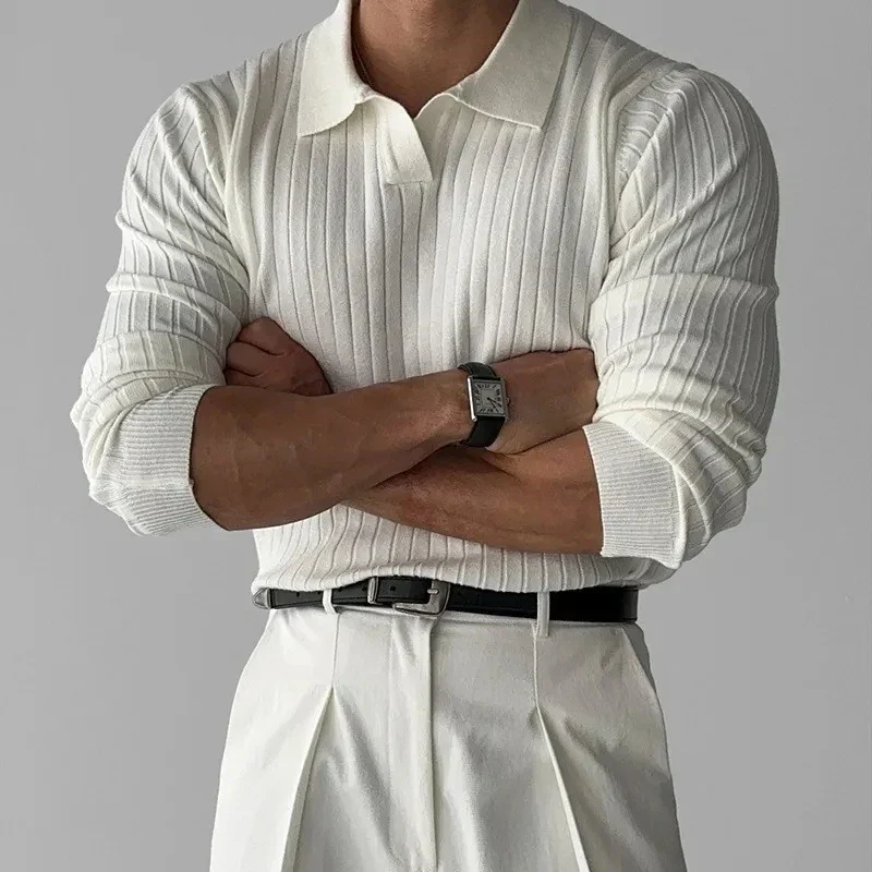 Grant® | Slim Fit Long Sleeve Polo - Image 2