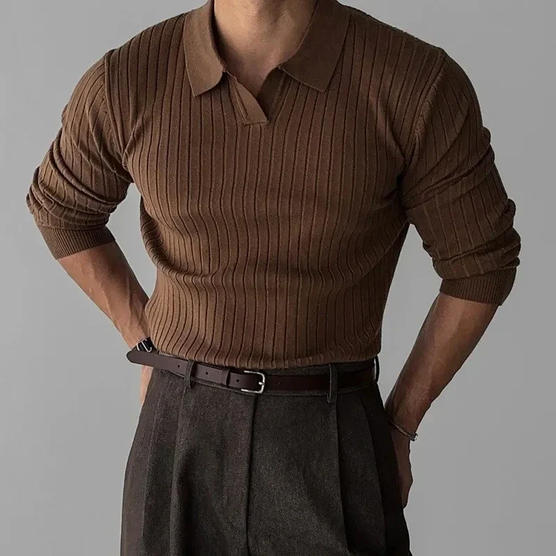 Grant® | Slim Fit Long Sleeve Polo - Image 4