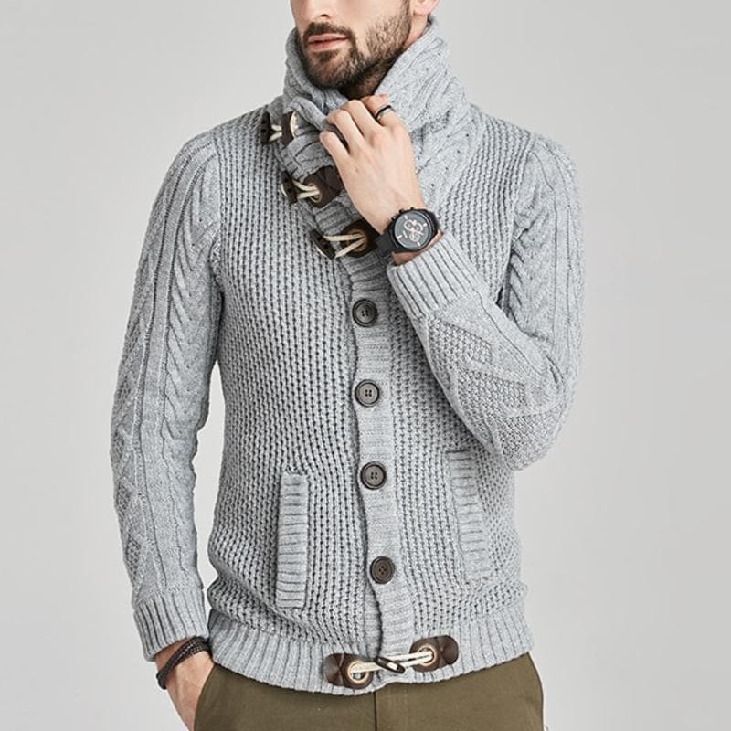 Griffin® | Cardigan With Toggle Closures For Men - Image 4