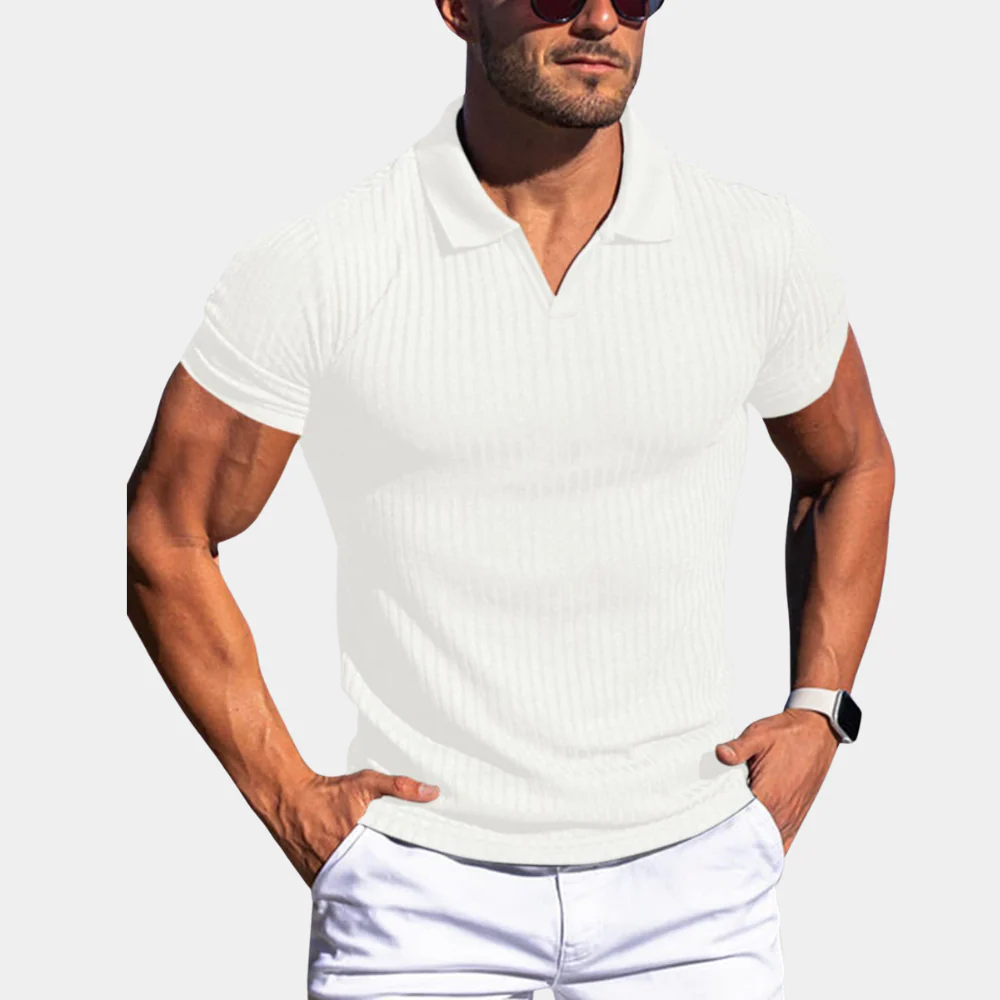 Grover® | Men'S Fitted Polo Shirt