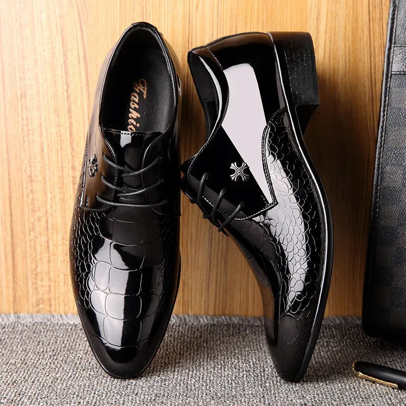 Guido | Embossed Oxford Shoes - Image 3