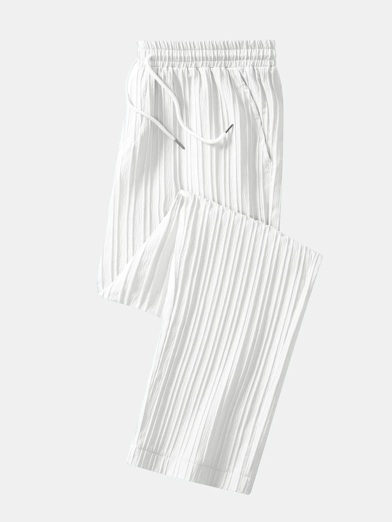 Guillermo® | Drawstring Textured Pants - Image 3