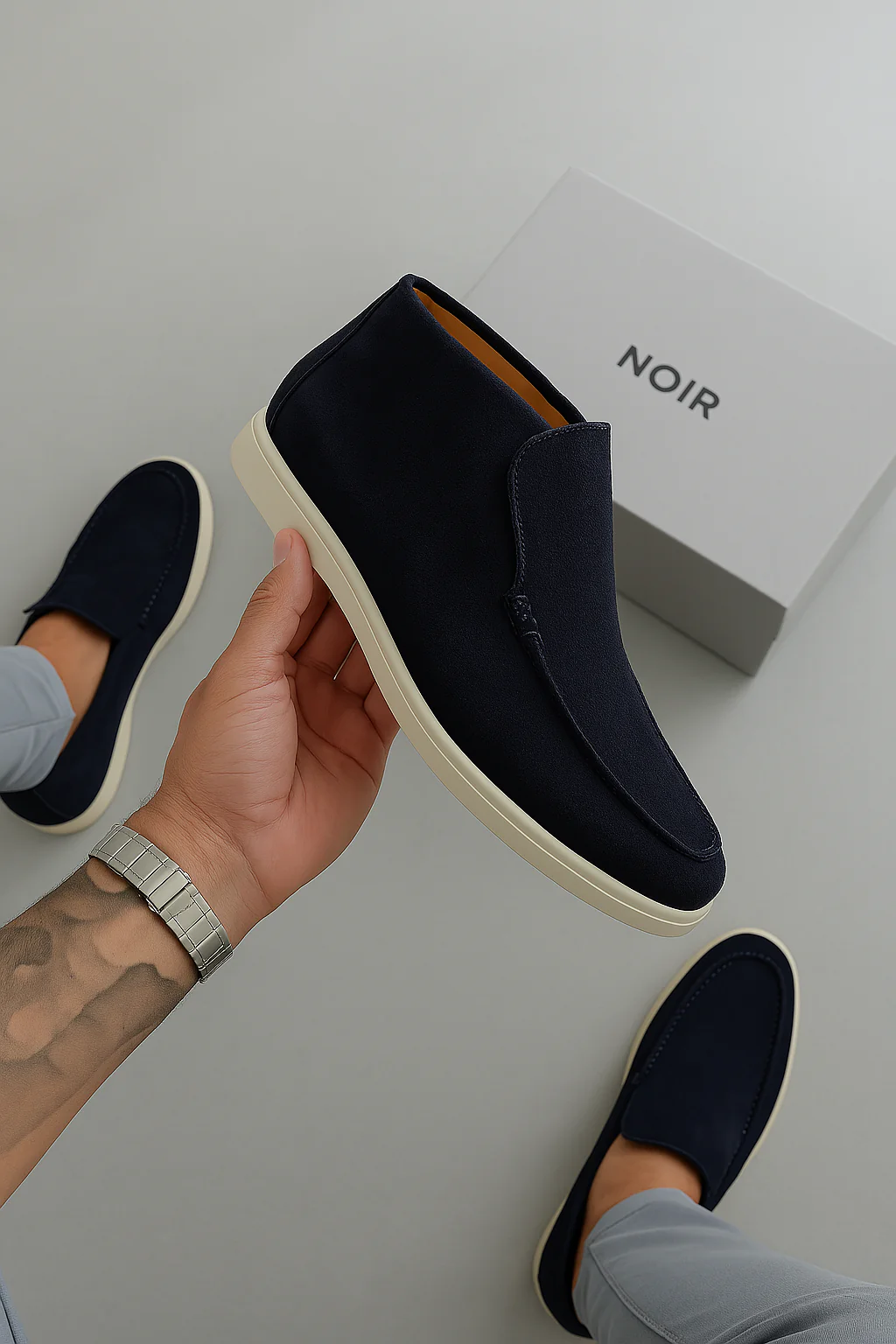 Guillermo® | High Suede Loafer - Image 2
