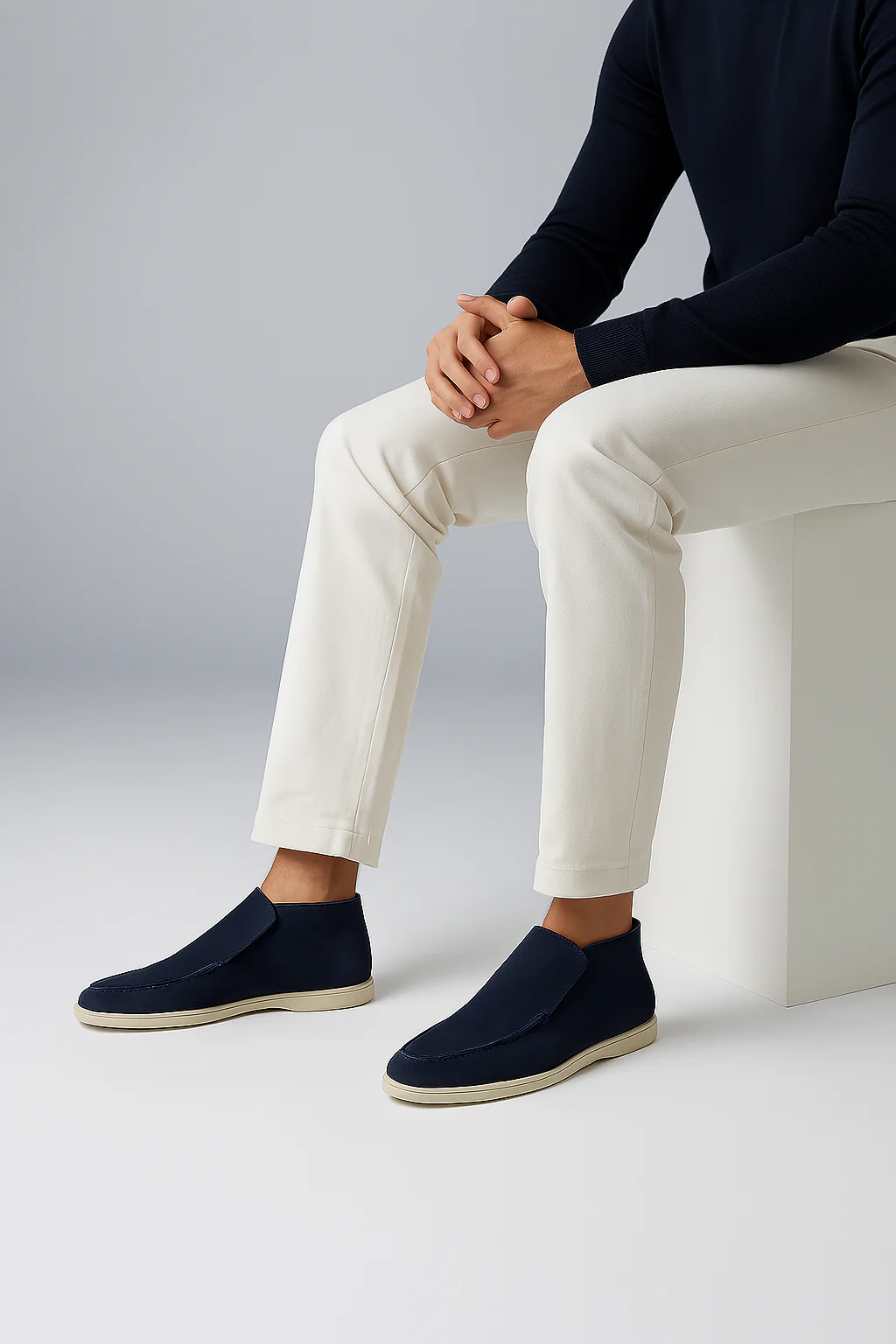 Guillermo® | High Suede Loafer - Image 4