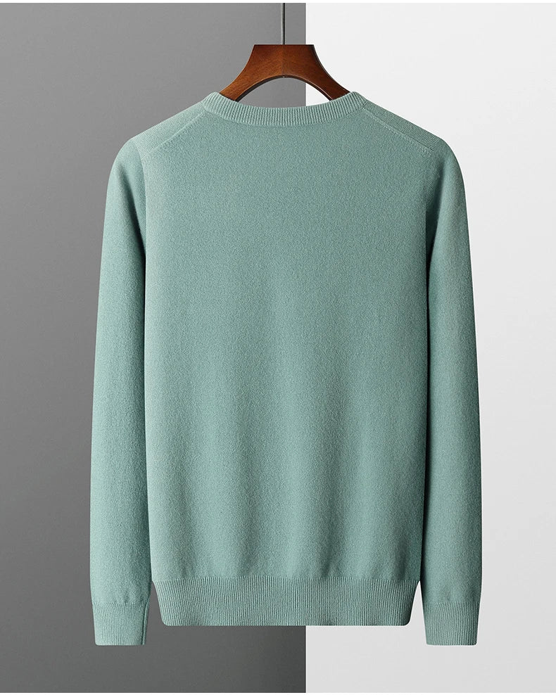 Guillermo | Wool V-Neck Sweater - Image 3