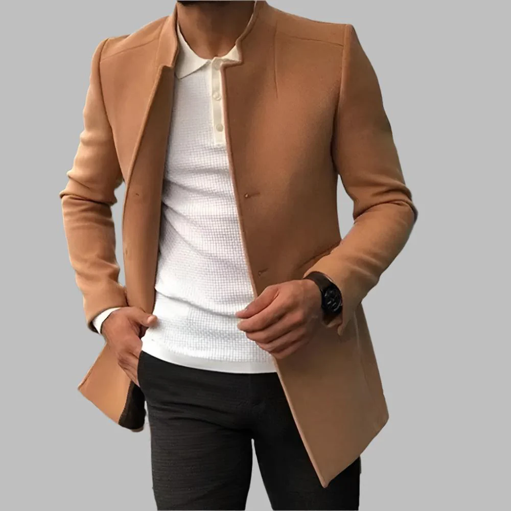 Gumaro® | Slim Fit Trench Coat - Image 5