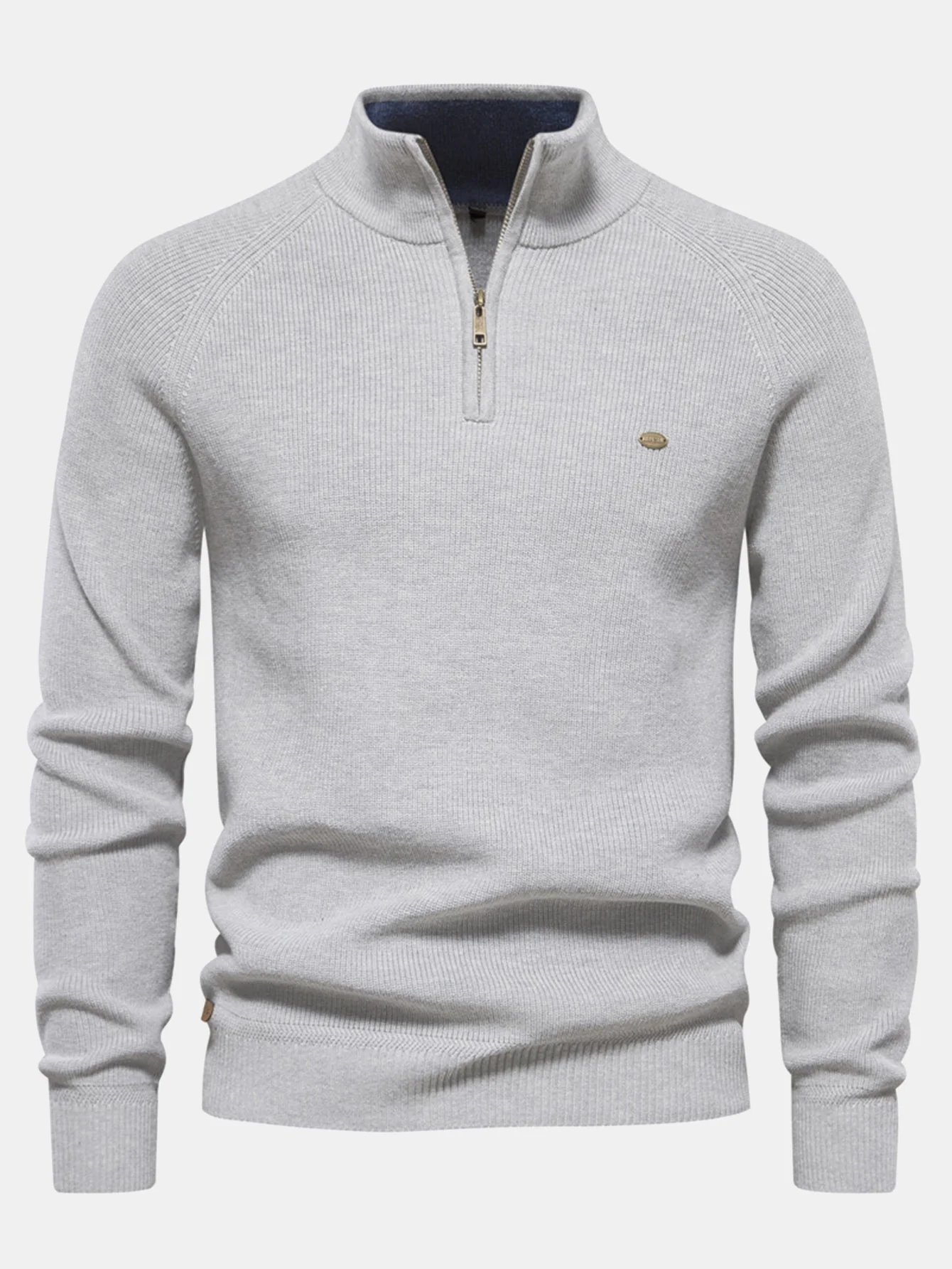 Gumersindo® | Raglan Sleeve Quarter-Zip Sweater - Image 11