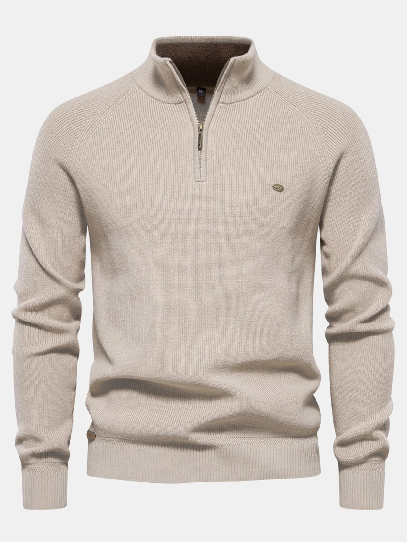 Gumersindo® | Raglan Sleeve Quarter-Zip Sweater - Image 9
