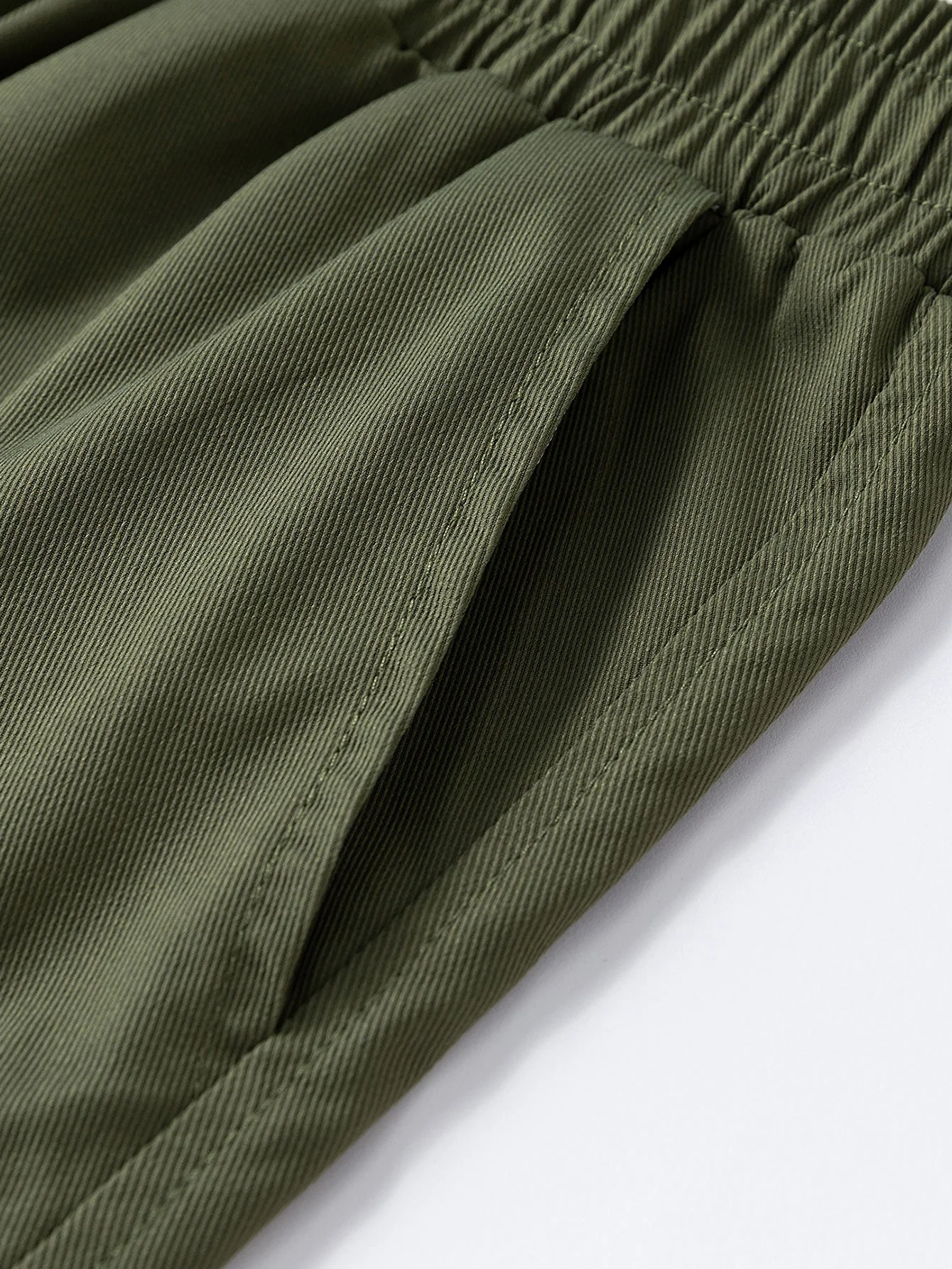Gumersindus | Drawstring Chino Cargo Shorts - Image 2
