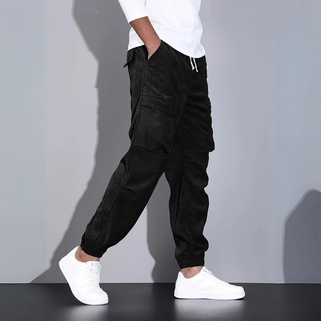Gundisalvo | Soft Corduroy Cargo Pants - Image 3