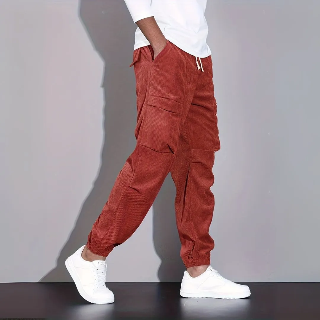 Gundisalvo | Soft Corduroy Cargo Pants - Image 5