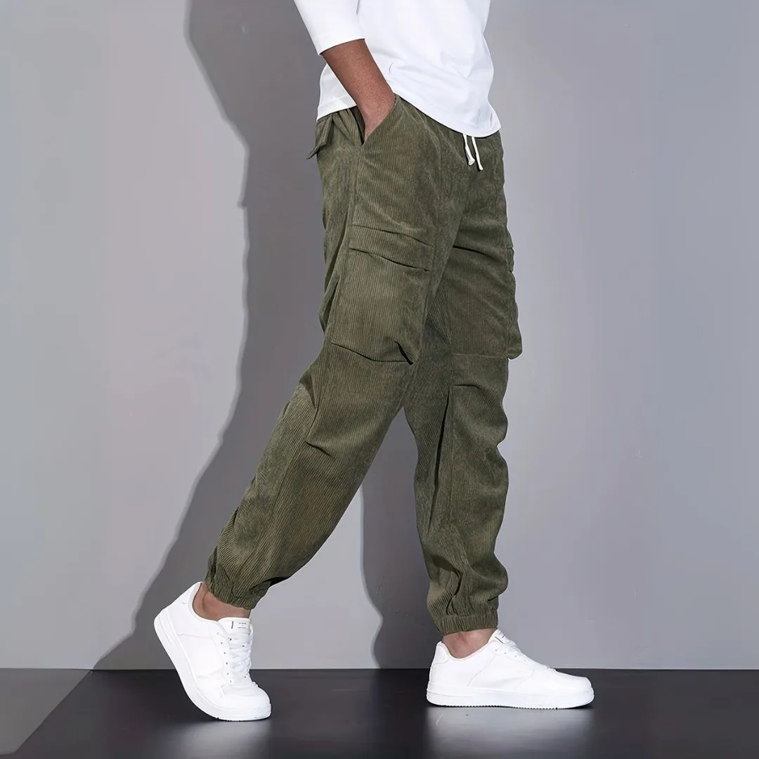 Gundisalvo | Soft Corduroy Cargo Pants - Image 6