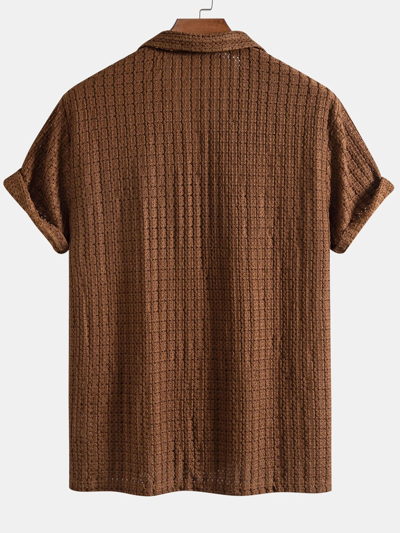 Gus® | Texture Jacquard Cuban Shirt - Image 2
