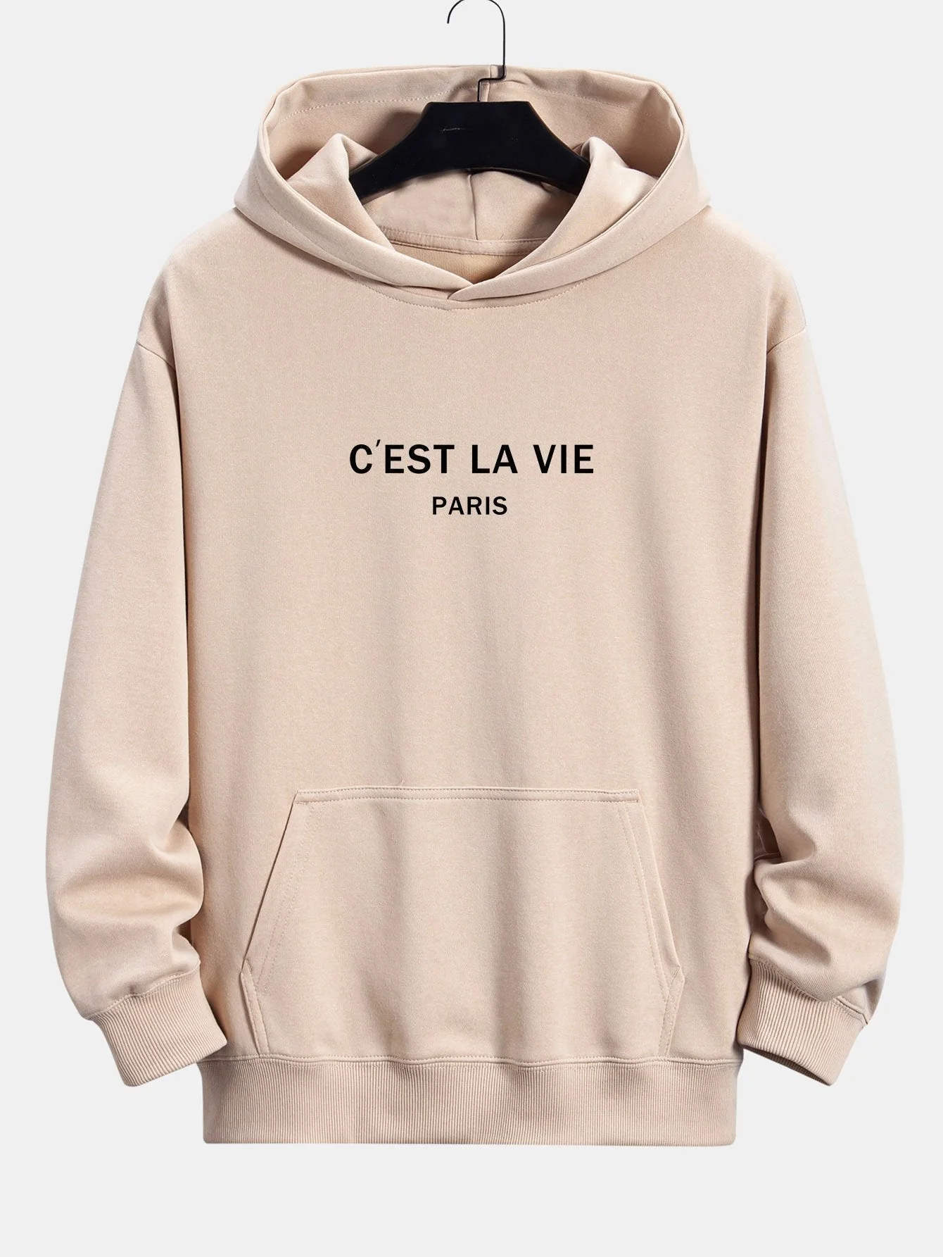 Gus | Paris Print Relax Fit Hoodie - Image 2