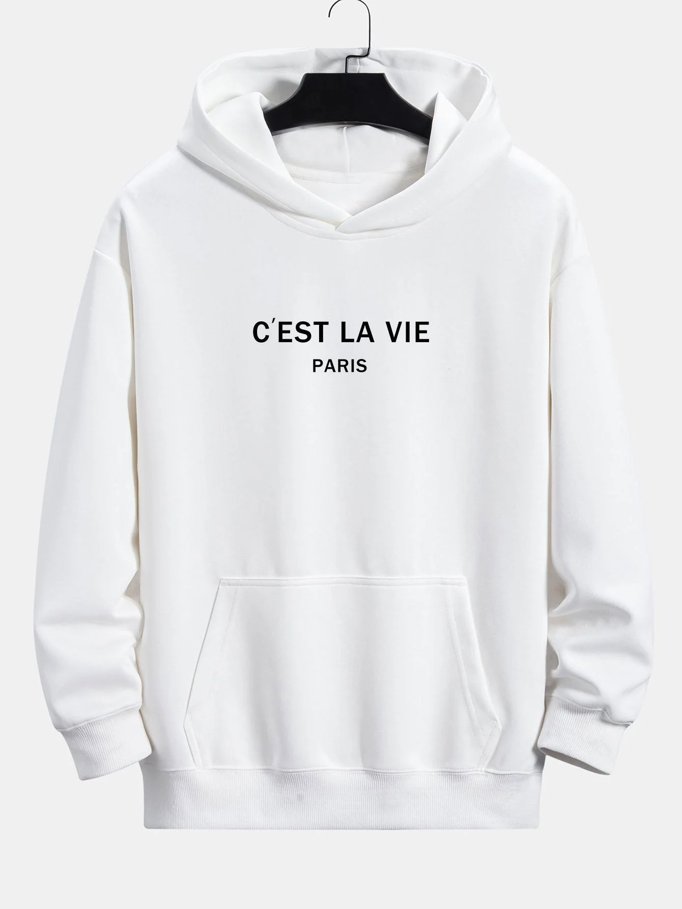Gus | Paris Print Relax Fit Hoodie - Image 4