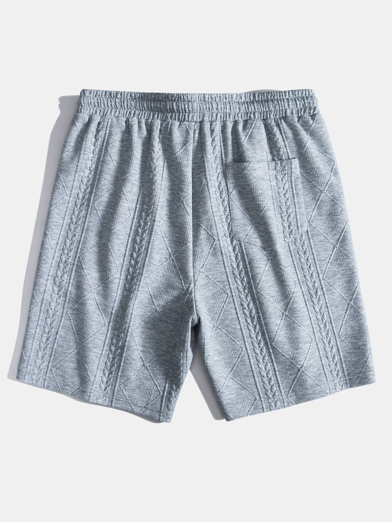 Gustavo® | 3 Pieces Geometric Jacquard Drawstring Shorts - Image 7