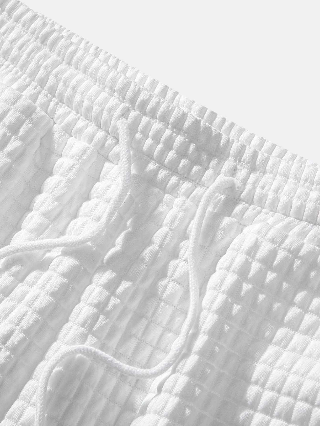 Gustavo® | Drawstring Waffle Jogger Pants - Image 7