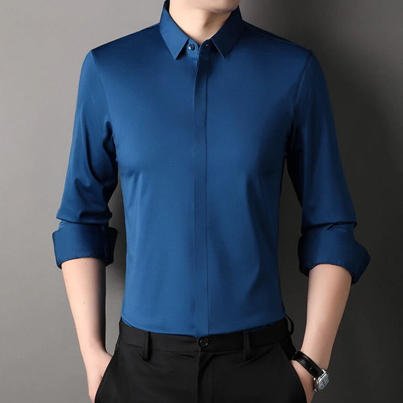 Gustavo | Wrinkle Free Stretch Shirt - Image 4