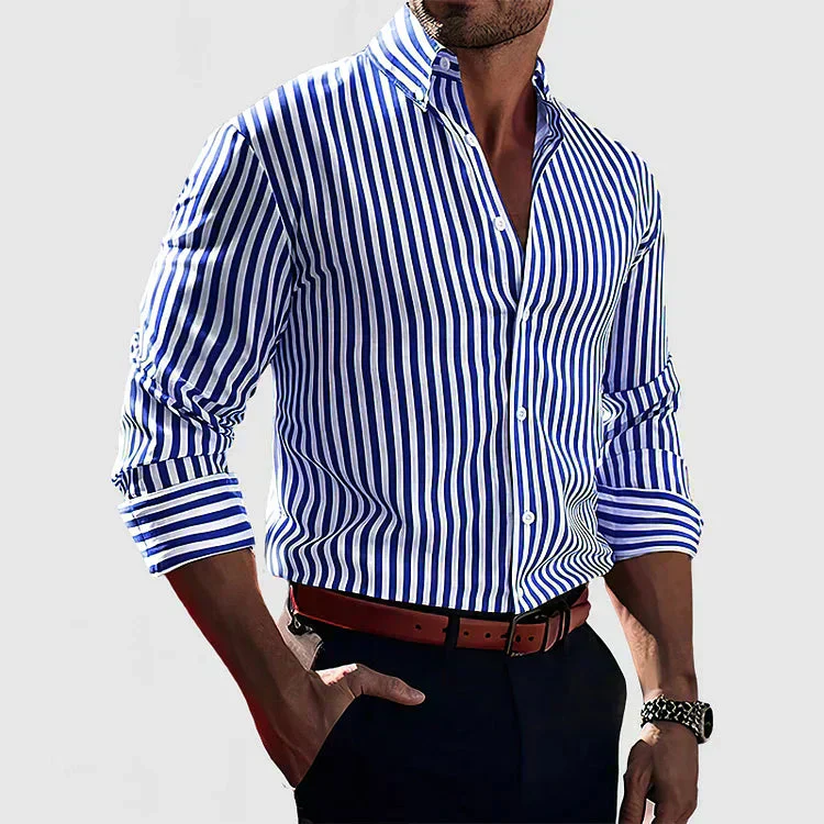 Guy | DECISIVE STRIPED SHIRT - Image 2