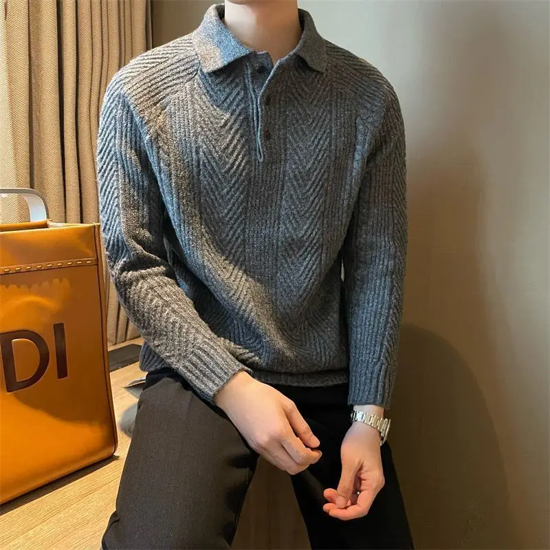 Hadrian® | Collar Long Sleeve Sweater