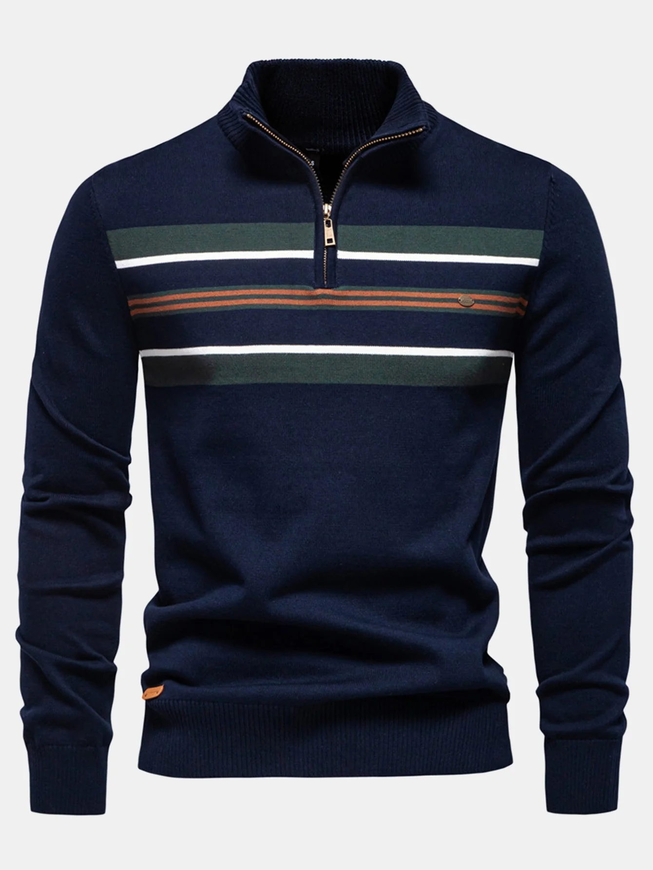 Hal® | Stripe Quarter-Zip Sweater - Image 6
