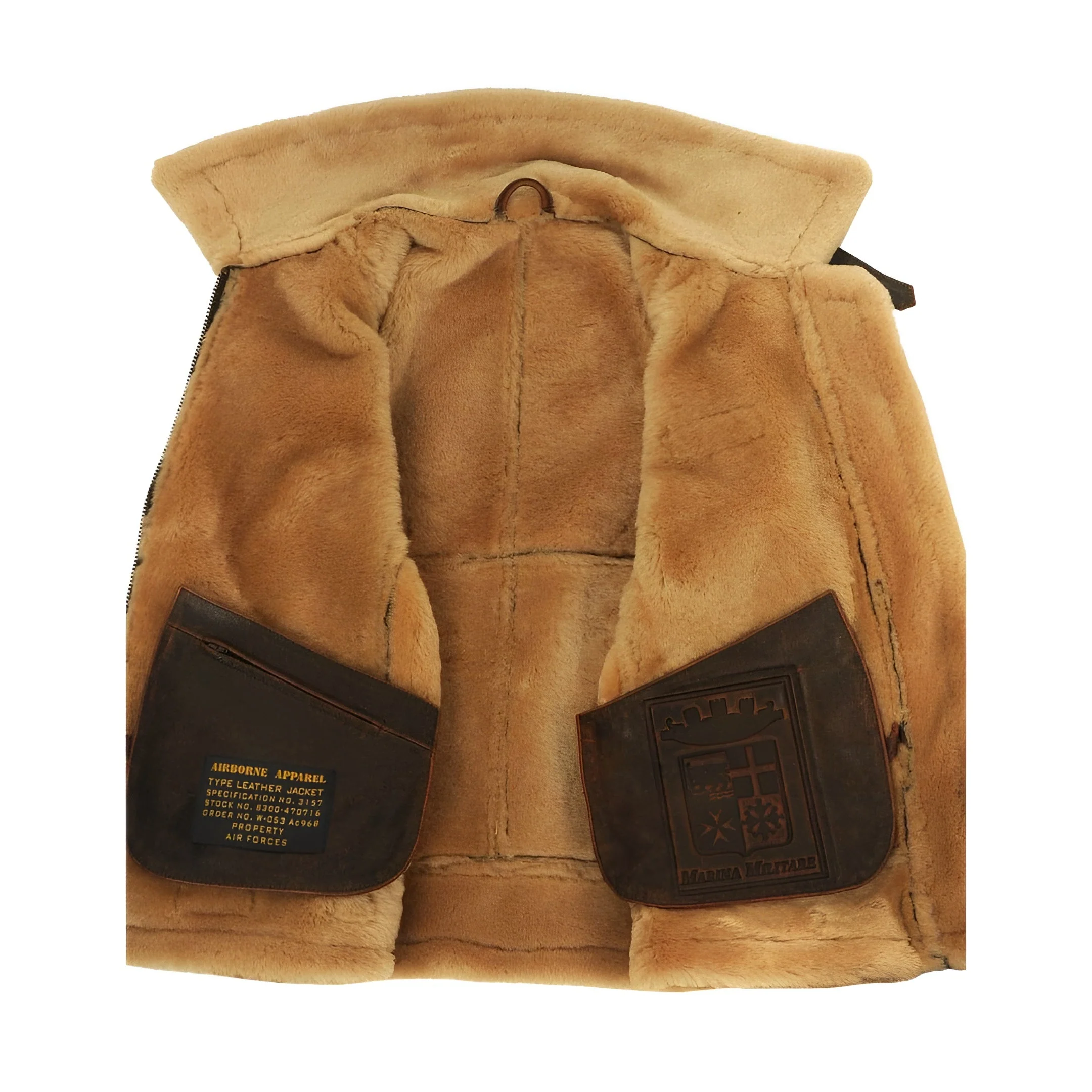 Hal | Retro-inspired men's jacket with shearling lining - Image 2
