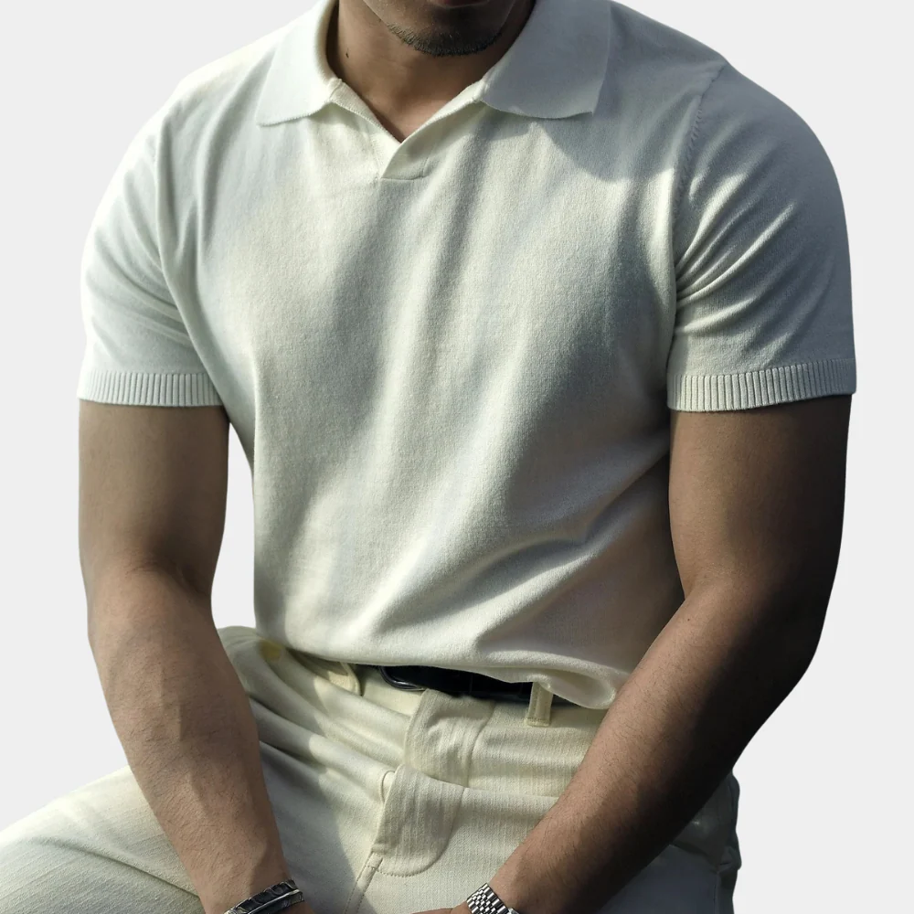 Hale® | Classic Knitted Men'S Polo Shirt - Image 2
