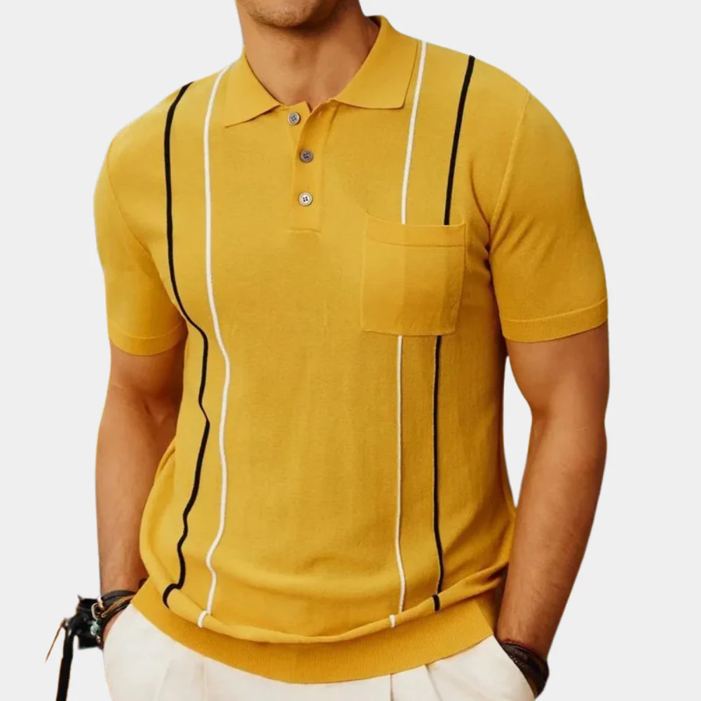 Halston® | Classic Men'S Polo Shirt - Image 5