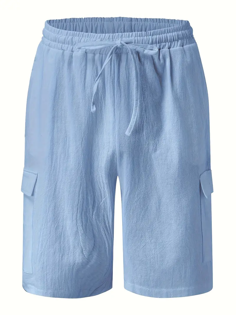 Halston® | Comfortable Cotton Cargo Shorts For Spring/Summer - Image 11