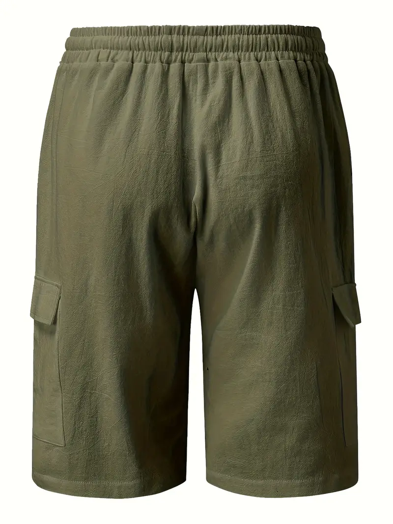 Halston® | Comfortable Cotton Cargo Shorts For Spring/Summer - Image 17