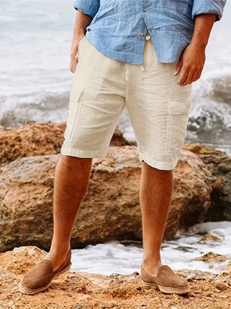 Halston® | Comfortable Cotton Cargo Shorts For Spring/Summer - Image 21