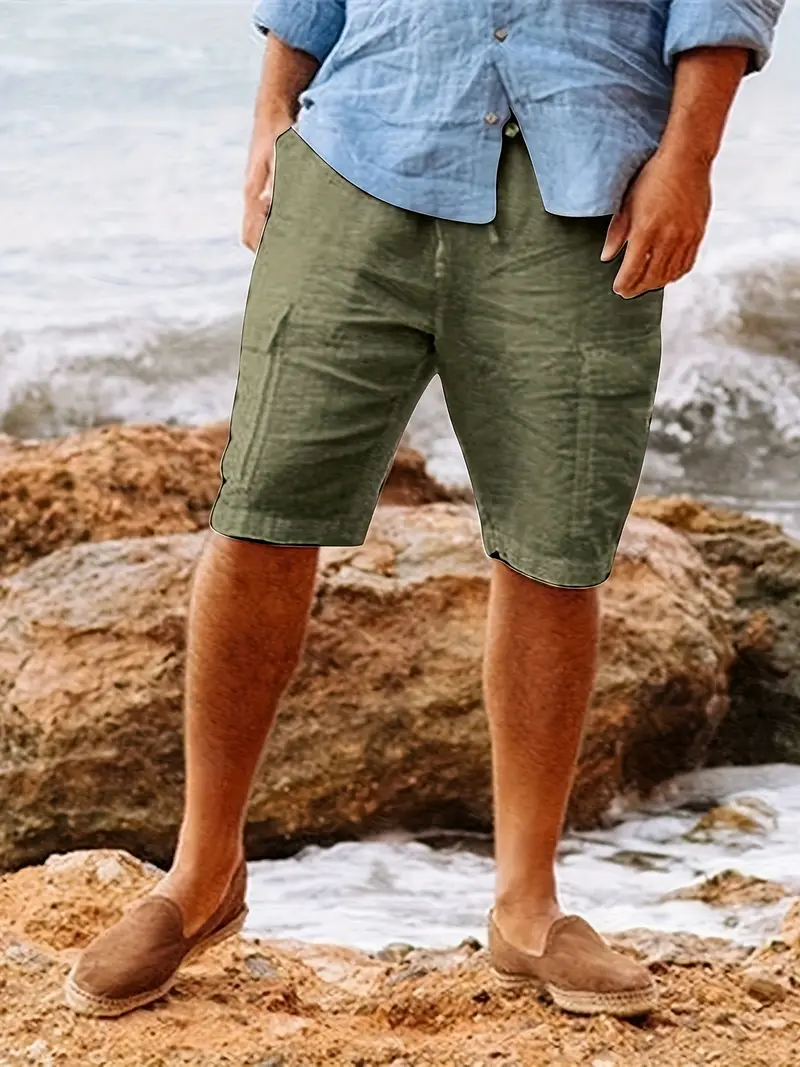 Halston® | Comfortable Cotton Cargo Shorts For Spring/Summer - Image 23