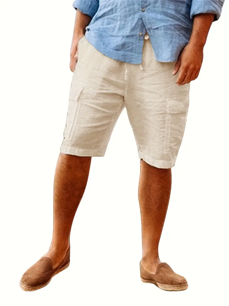 Halston® | Comfortable Cotton Cargo Shorts For Spring/Summer - Image 7