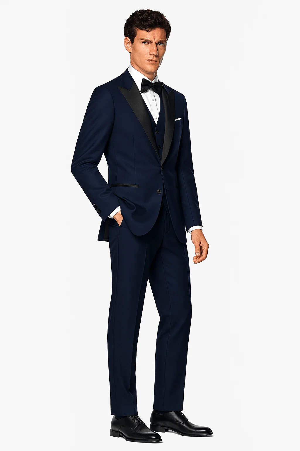 Hannibal | Mason Slim Fit 3-Piece Tuxedo Suit for Men - Image 6