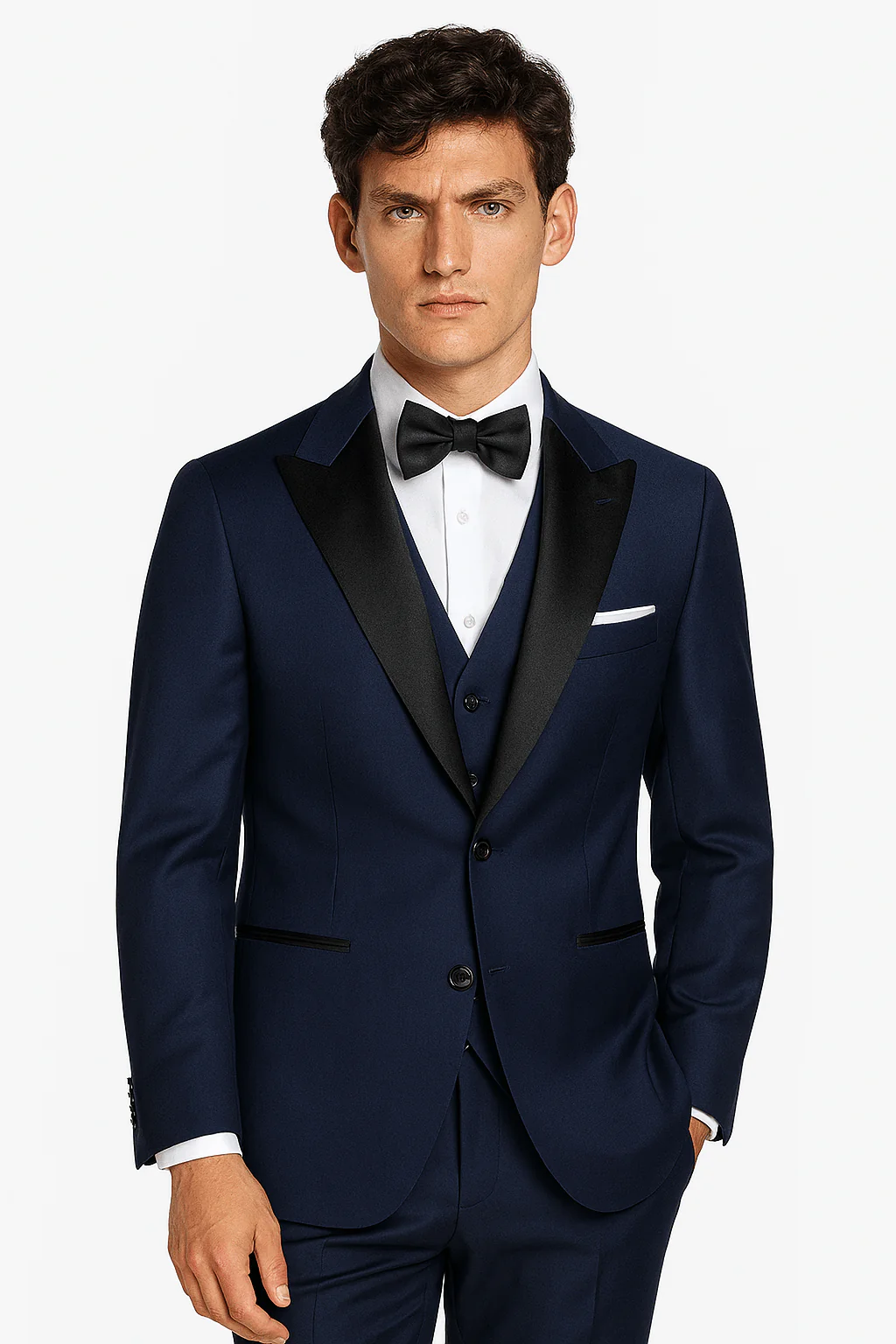 Hannibal | Mason Slim Fit 3-Piece Tuxedo Suit for Men - Image 7
