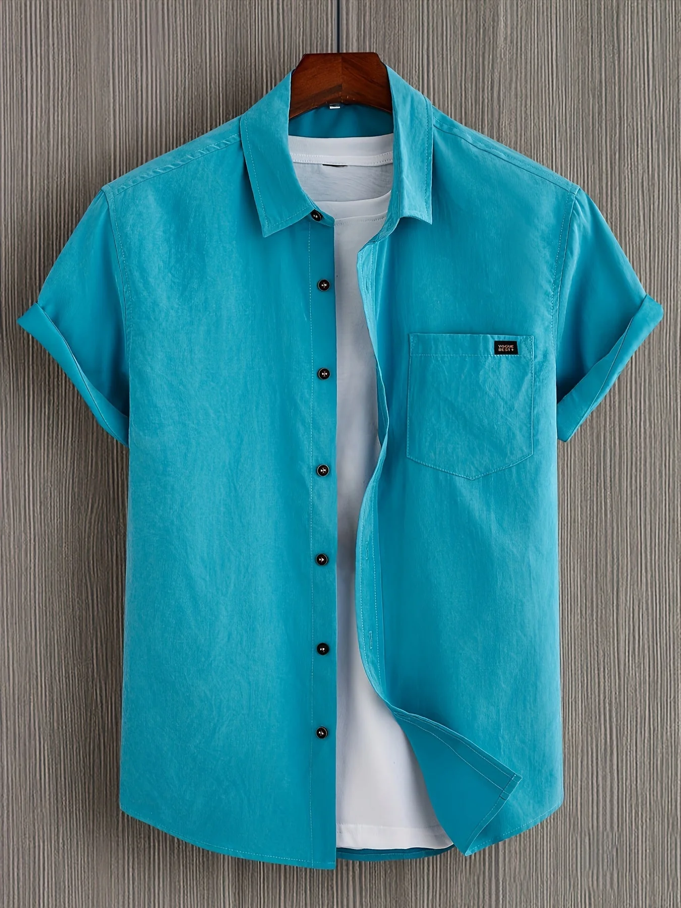 Harley | Casual Short Sleeved Cotton Shirt - Image 4
