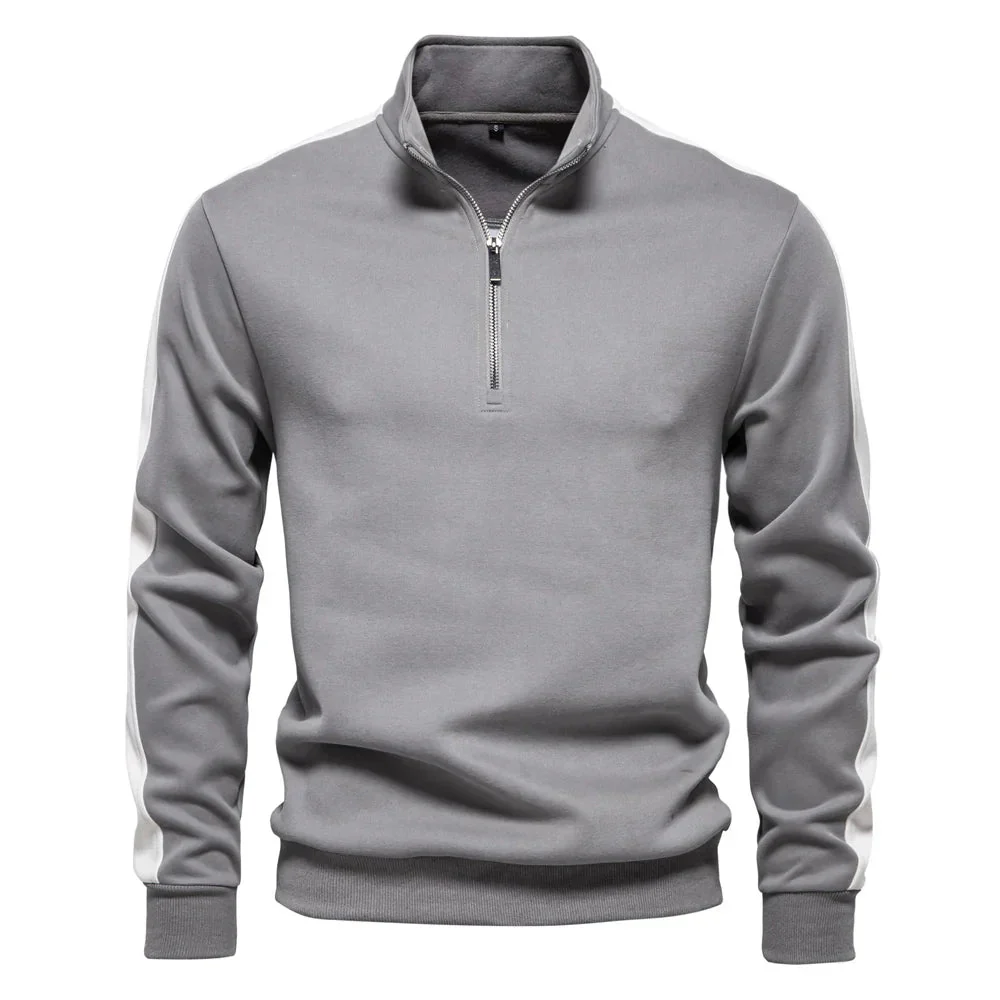 Harmon® | Men'S Quarter Zip Sweater - Image 4