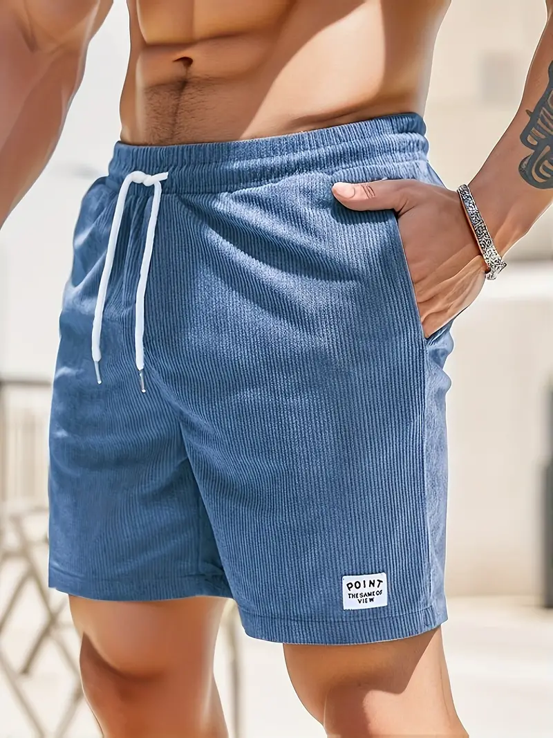 Harold® | Ribbed, Slim Fit, Comfortable Shorts With Drawstring And Pockets - Image 6