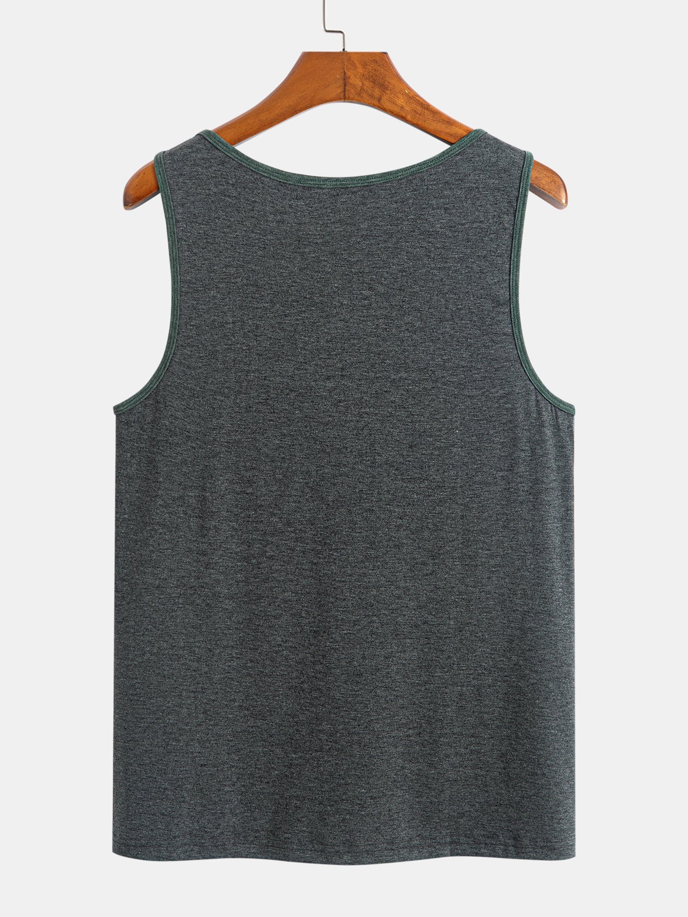 Harold® | Tank Top With Wave Pattern Pocket - Image 4
