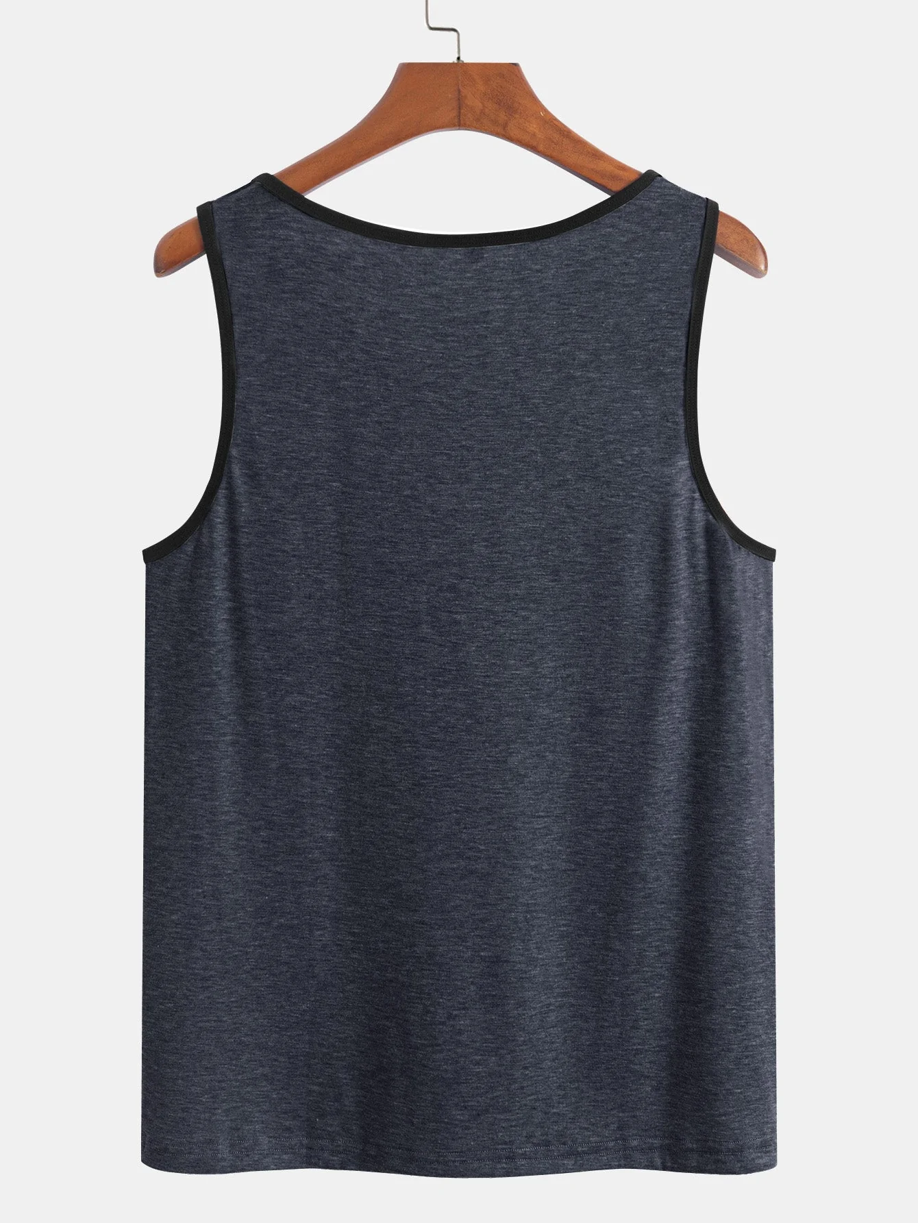 Harold® | Tank Top With Wave Pattern Pocket - Image 8