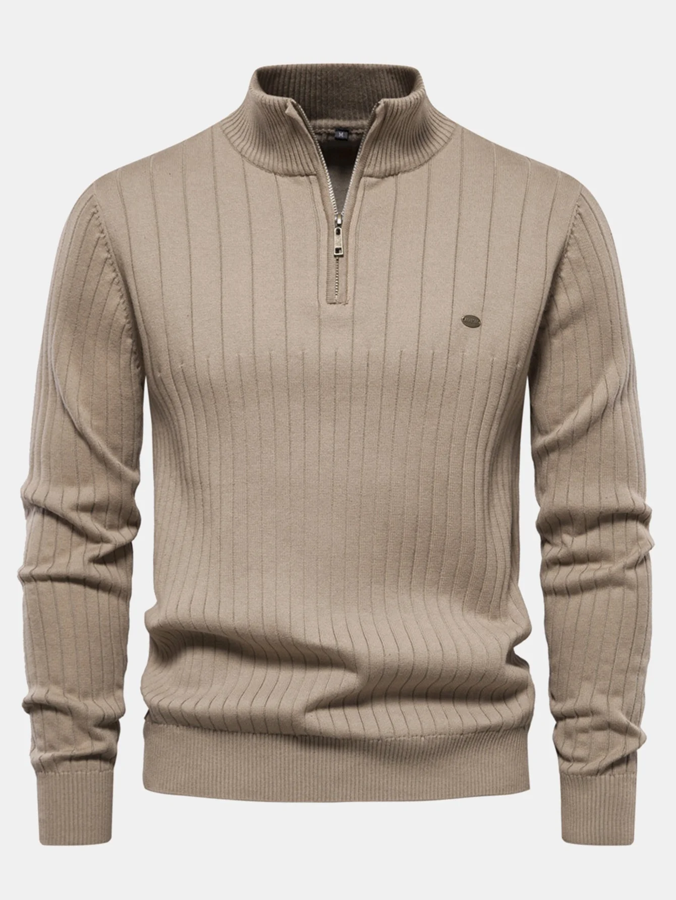 Haroldo® | Stripe Quarter-Zip Sweater - Image 7